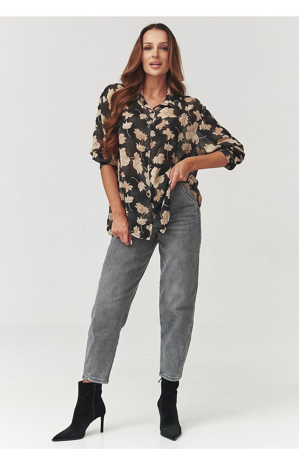 image-Long sleeve shirt Makadamia