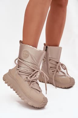 image-Snow boots Step in style