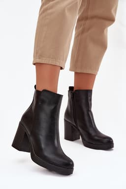 image-Heel boots Step in style