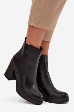 image-Heel boots Step in style