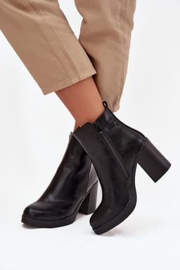 image-Heel boots Step in style