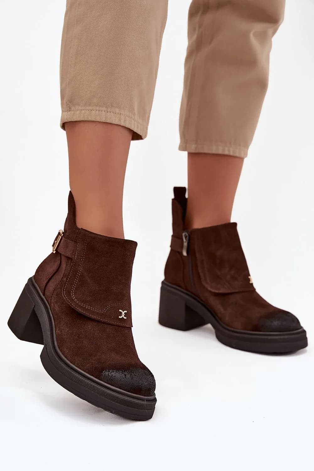 image-Heel boots Step in style