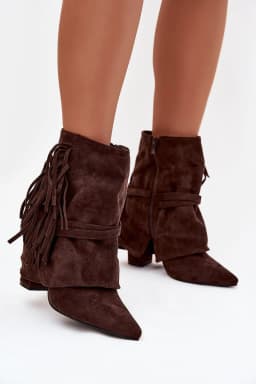image-Heel boots Step in style