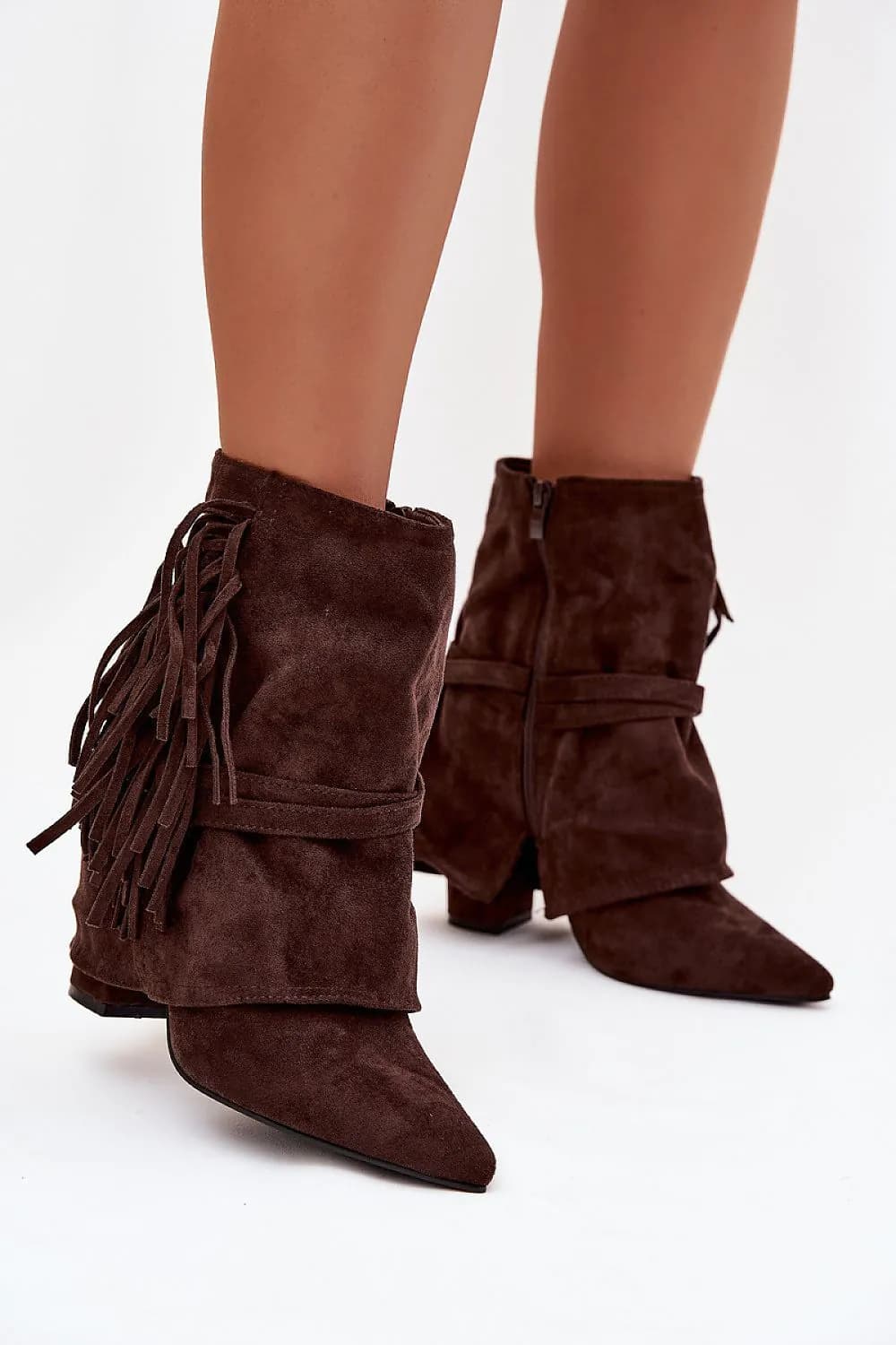 image-Heel boots Step in style
