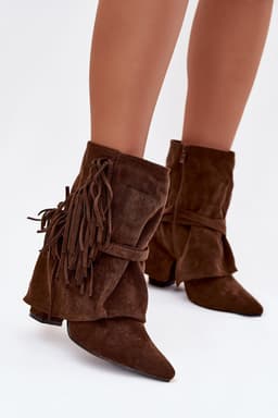 image-Heel boots Step in style