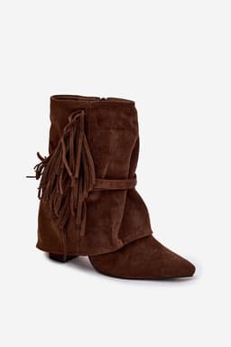 image-Heel boots Step in style