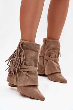 image-Heel boots Step in style