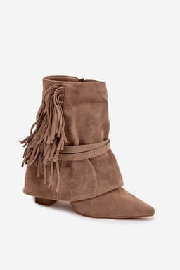 image-Heel boots Step in style