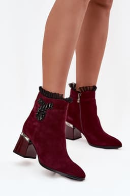 image-Heel boots Step in style