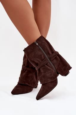 image-Heel boots Step in style