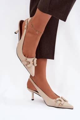 image-Heel sandals Step in style