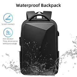 image-Fenruien Brand Laptop Backpack Anti-theft Waterproof School Backpacks USB Charging Men Business Travel Bag Backpack New Design