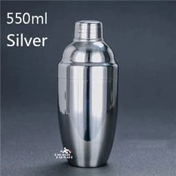 image-Stainless Steel Cocktail Boston Bar Shaker: 2-piece Set: 18oz Unweighted & 28oz