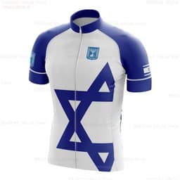 image-ISRAEL New 2022 Team Summer Cycling Jersey Bike Clothing Cycle Bicycle MTB Sports Wear Ropa Ciclismo for Men's Mountain Shirts