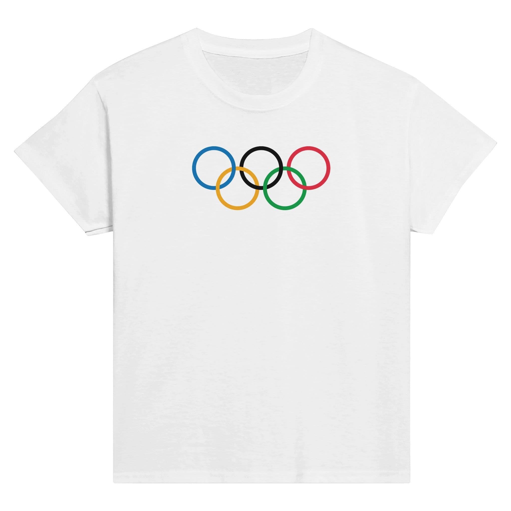 image-T-shirt Drapeau olympique - T-shirt enfant classique ras du cou