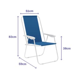 image-Folding Chair Marbueno 59 x 83 x 51 cm