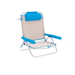image-Folding Chair Marbueno Blue Beige 61 x 82 x 68 cm
