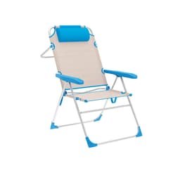 image-Folding Chair Marbueno Blue Beige 67 x 99 x 66 cm