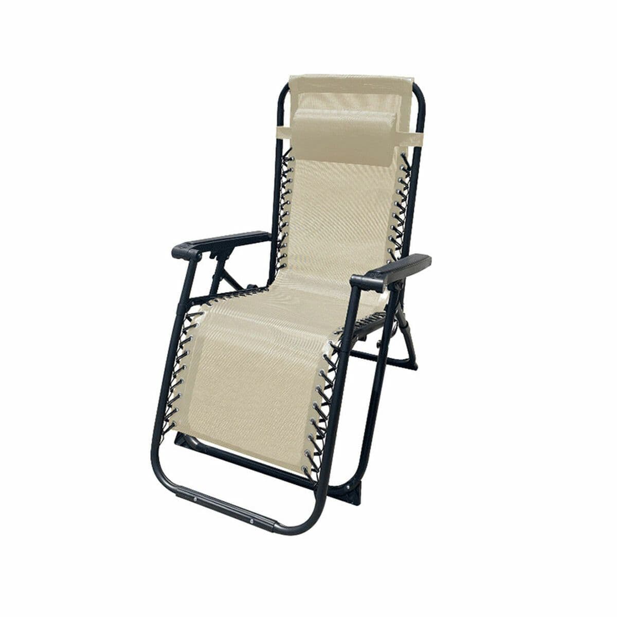 image-Folding Chair Marbueno Beige 90 x 108 x 66 cm