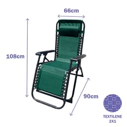 image-Folding Chair Marbueno Green 90 x 108 x 66 cm