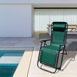 image-Folding Chair Marbueno Green 90 x 108 x 66 cm