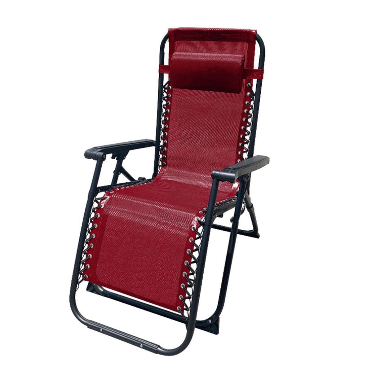 image-Folding Chair Marbueno Burgundy 90 x 108 x 66 cm