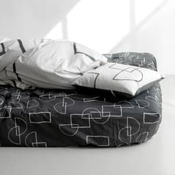 image-Fitted sheet HappyFriday BLANC Multicolour 180 x 200 x 32 cm