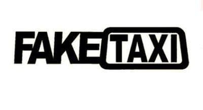 image-Fake Taxi Drifting Sign Funny Car Sticker