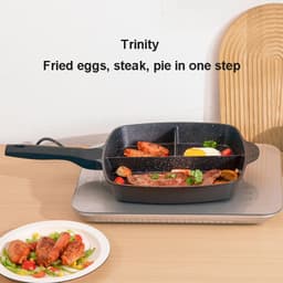 image-Non-stick Three-in-one Multi-function Omelette Pan