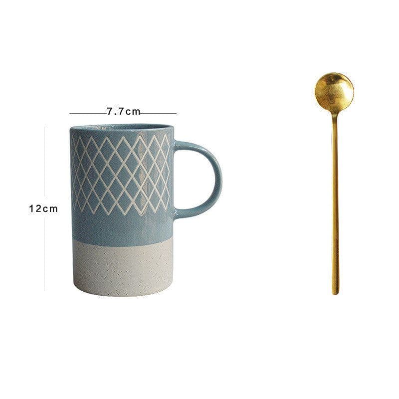 image-Creative Ceramic Mug Office Water Couple Cup