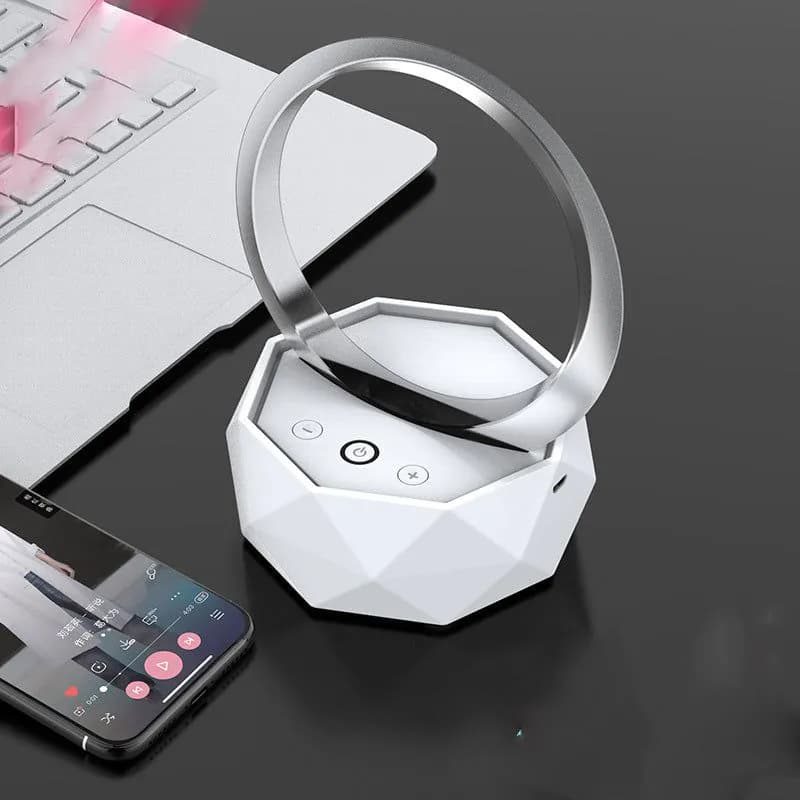 image-Bedside Bluetooth Speaker 6D Surround Sound Switchable Light