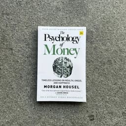 image- -The Psychology of Money Books for Adults, Timeless Lessons on Wealth, Greed Happiness Business Books..