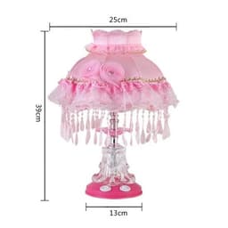 image-Table Lamps Modern Led Fabric Lamp Shades for Living Room Bedroom Desk Lighting Fixtures Wedding Light Home Decor WJ122113