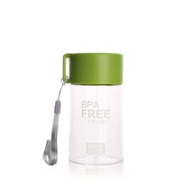 image-Mini Plastic Cup Water Cup Cute Portable Accompanying Cup With Rope
