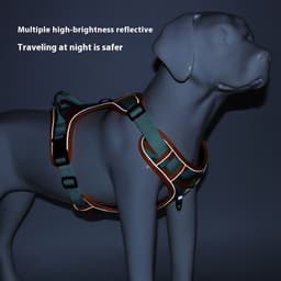 image-Dog Chest And Back Reflective Commuter Hand Holding Rope