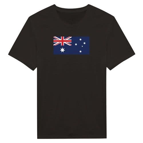 image-Drapeau de l'Australie - T-shirt unisexe classique ras du cou
