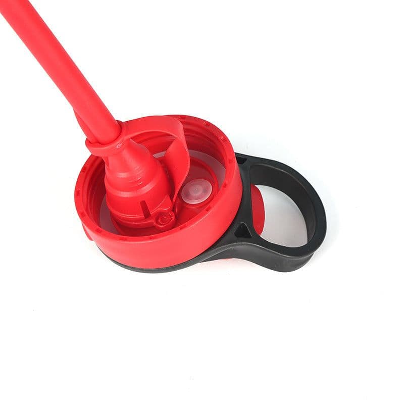 image-Vacuum Cup Sublimation Children Portable Cup With Suction Tubes Large Capacity Student Water Cup