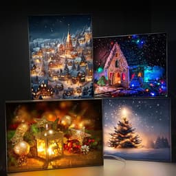 image-Changsha Night View Light Painting Desktop Two-dimensional Sketch Atmosphere Three-color Led Luminous Paint