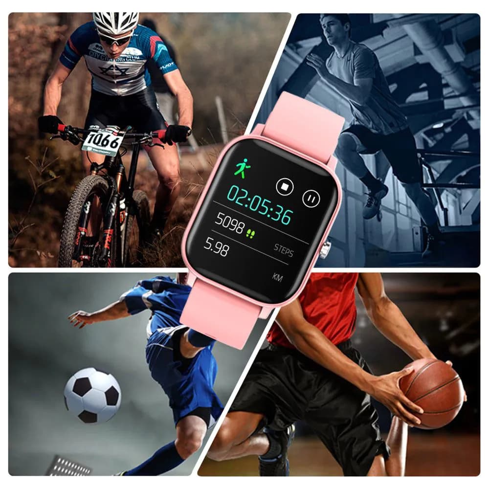 image-Sports Heart Rate Waterproof Blood Oxygen Smart Watch