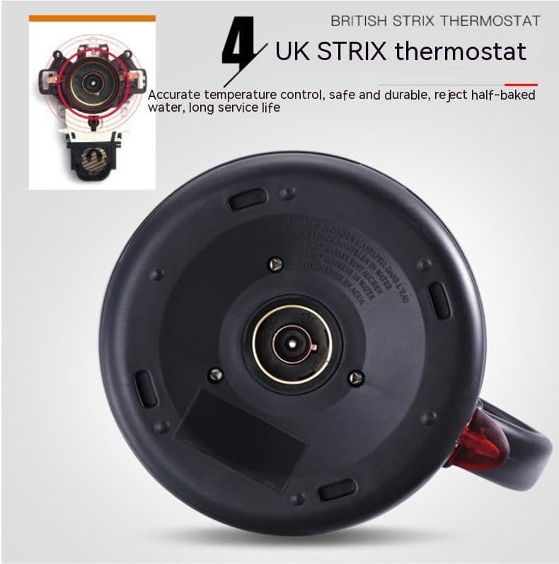 image-1L Stainless Steel Electric Kettle - Constant Temperature 1000W