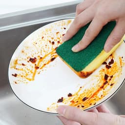 image-Highly absorbent double-sided sponge magic cleaning pot rust sponge cleaning brush kitchen grease cleaning tool