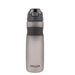 image-Plastic Cup, Frosted Sports Water Cup, Straw Space Cup