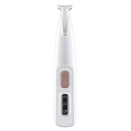 image-New Dog Paw Trimmer With LED Light Fully Waterproof Pet Hair Trimmer With LED Display Dog Clippers For Grooming 18mm Widen Blade
