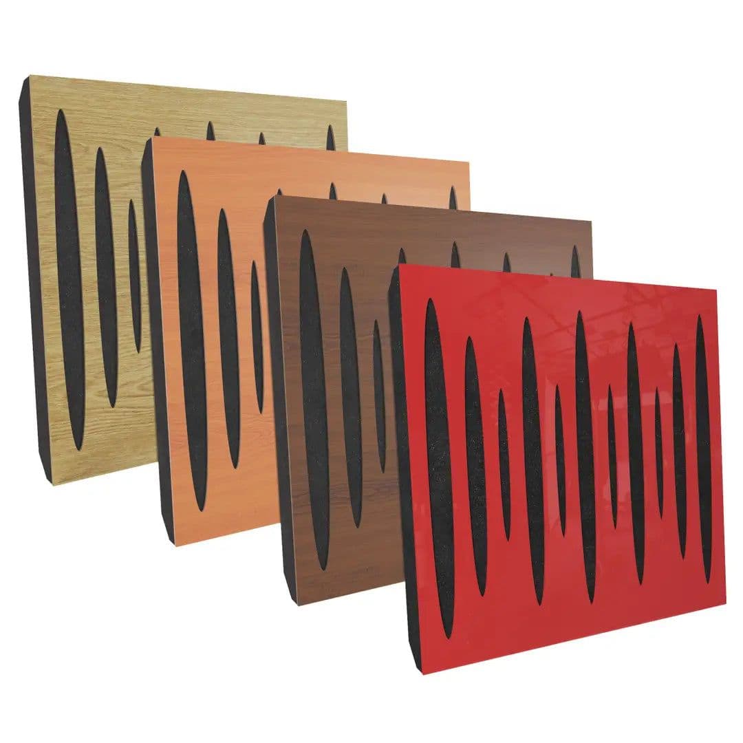 image-Sound Absorption-Diffuse Acoustic Panel Pulsar For Rec.