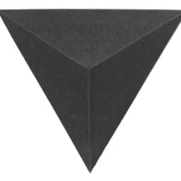 image-Triangle Ceiling Corner Bass Trap Acoustic Foam for Studio