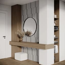 image-PLUTA-3 Acoustic Panels | 1.2" Strips | Wall Decor