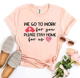 image-Bella Canvas "We Go To Work For You" T-shirt - XS to 3XL