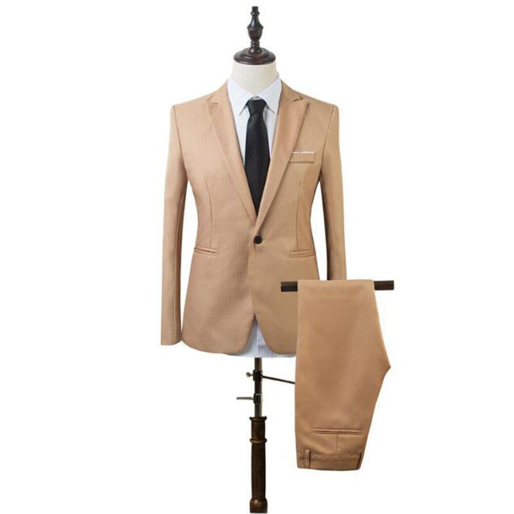 image-Brand Men Suit Wedding Suits for Men Shawl Collar 3 Pieces Slim Fit