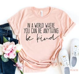 image-Bella Canvas Be Kind T-shirt - XS to 3XL, Soft Cotton