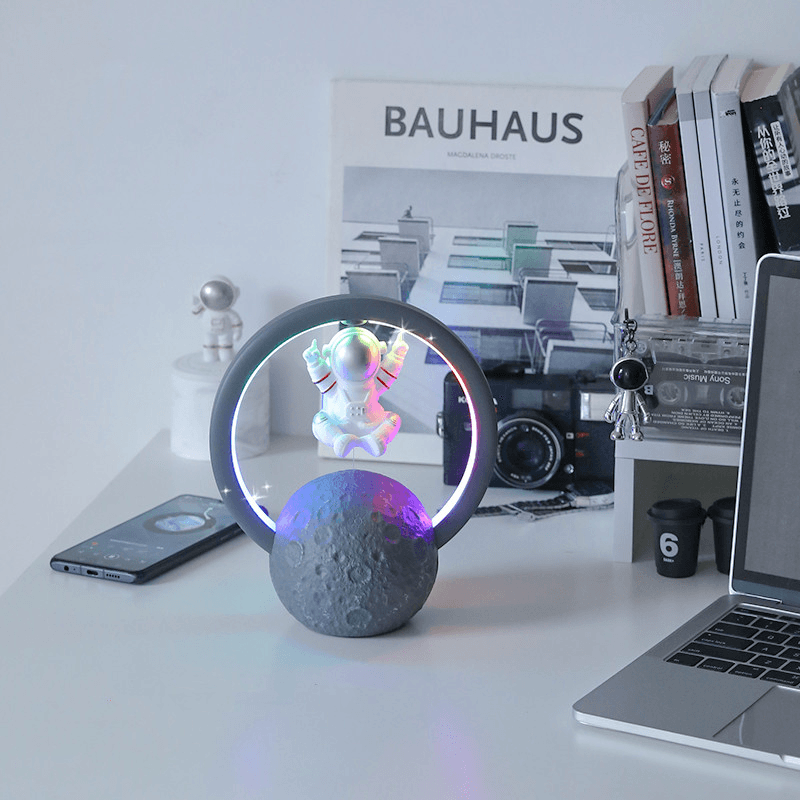 image-Magnetic Levitation Astronaut Bluetooth Wireless Speaker